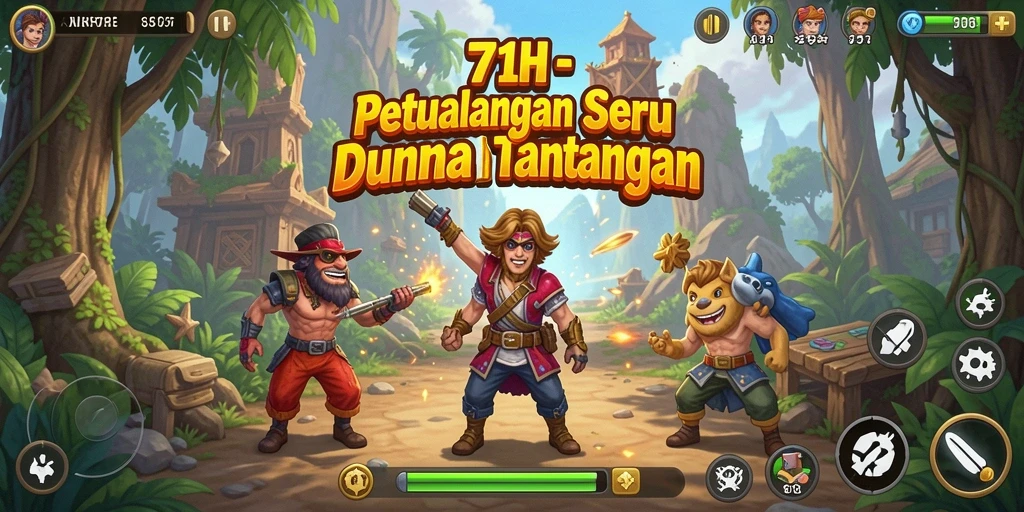 Gameplay seru dalam petualangan epik di 71H.