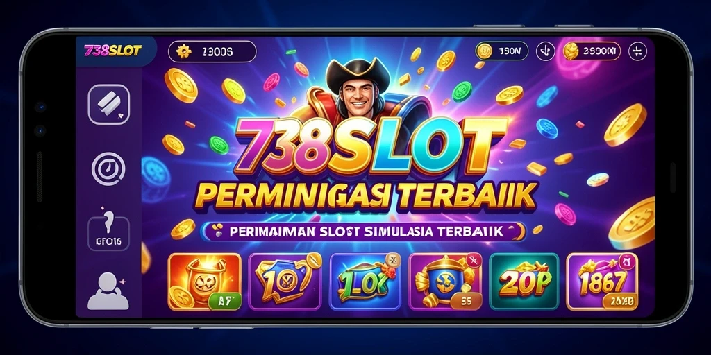 Tampilan gameplay menarik dari 738SLOT dengan berbagai mesin slot.