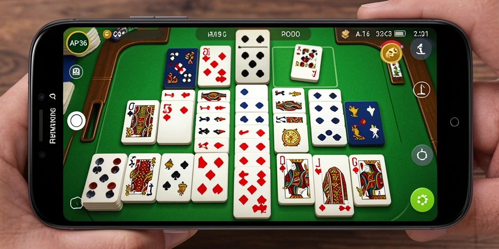 Gameplay seru dan menarik dalam permainan Domino.