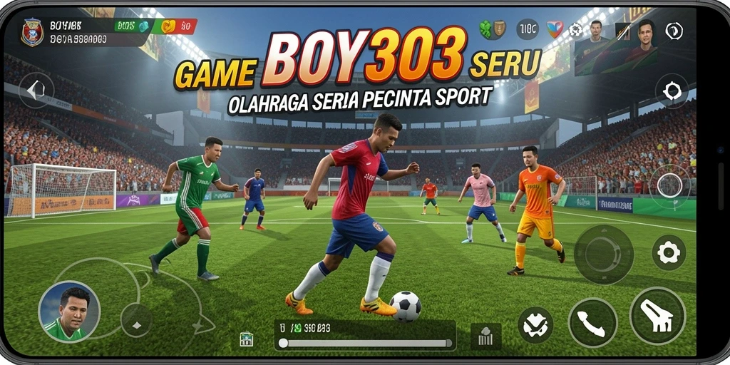 Tampilan menarik dari gameplay mendebarkan BOY303 di arena olahraga.