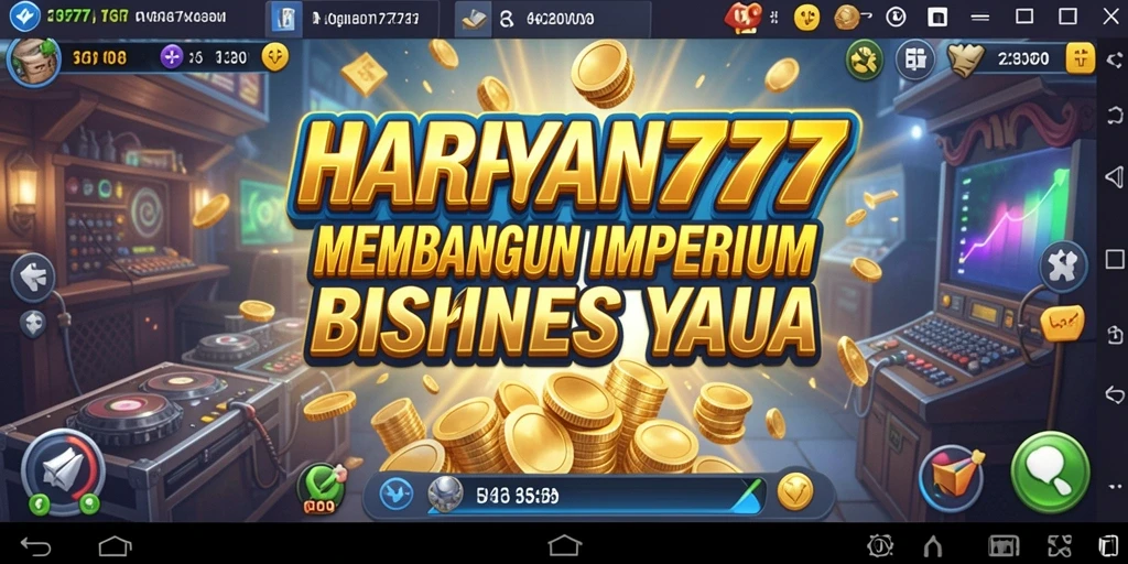 Tampilan gameplay HARAPAN777 yang menampilkan strategi bisnis yang mendalam.