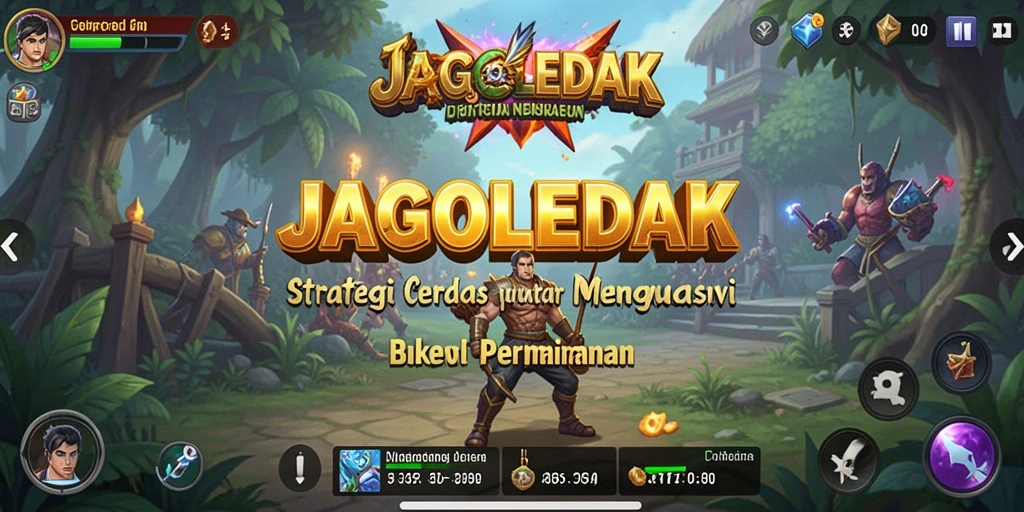 Tampilan gameplay JAGOLEDAK yang penuh strategi dan tantangan.