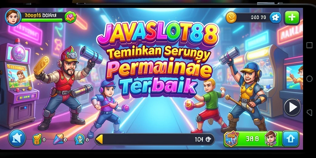 Tampilan interaktif gameplay slot yang seru di JAVASLOT88.