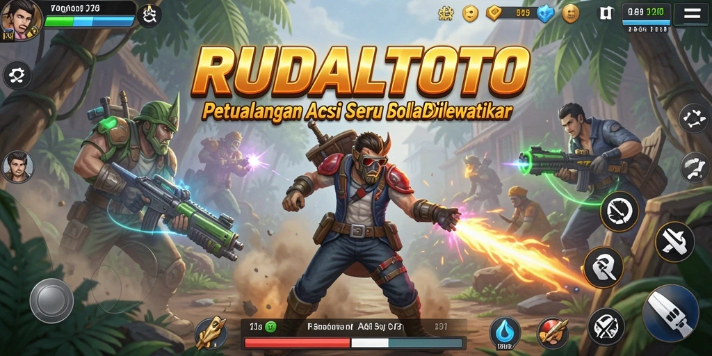 Tampilan gameplay RUDALTOTO yang seru dan menegangkan.